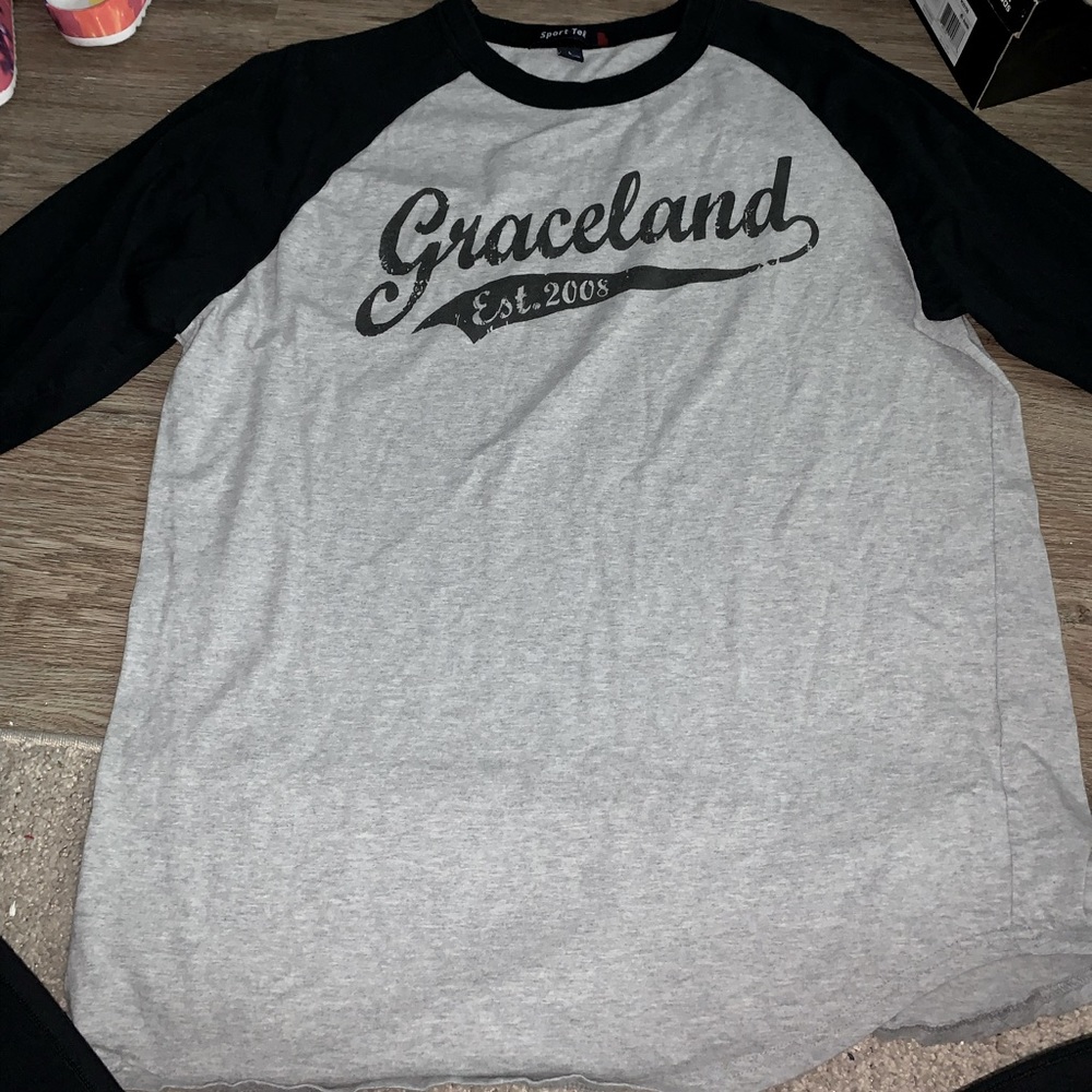 Graceland three quarter sleeve tee